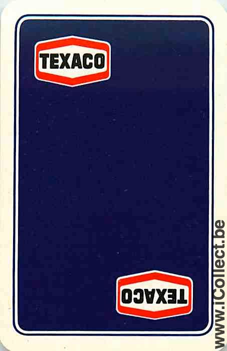 Single Playing Cards Motor Oil Texaco (PS14-11A)